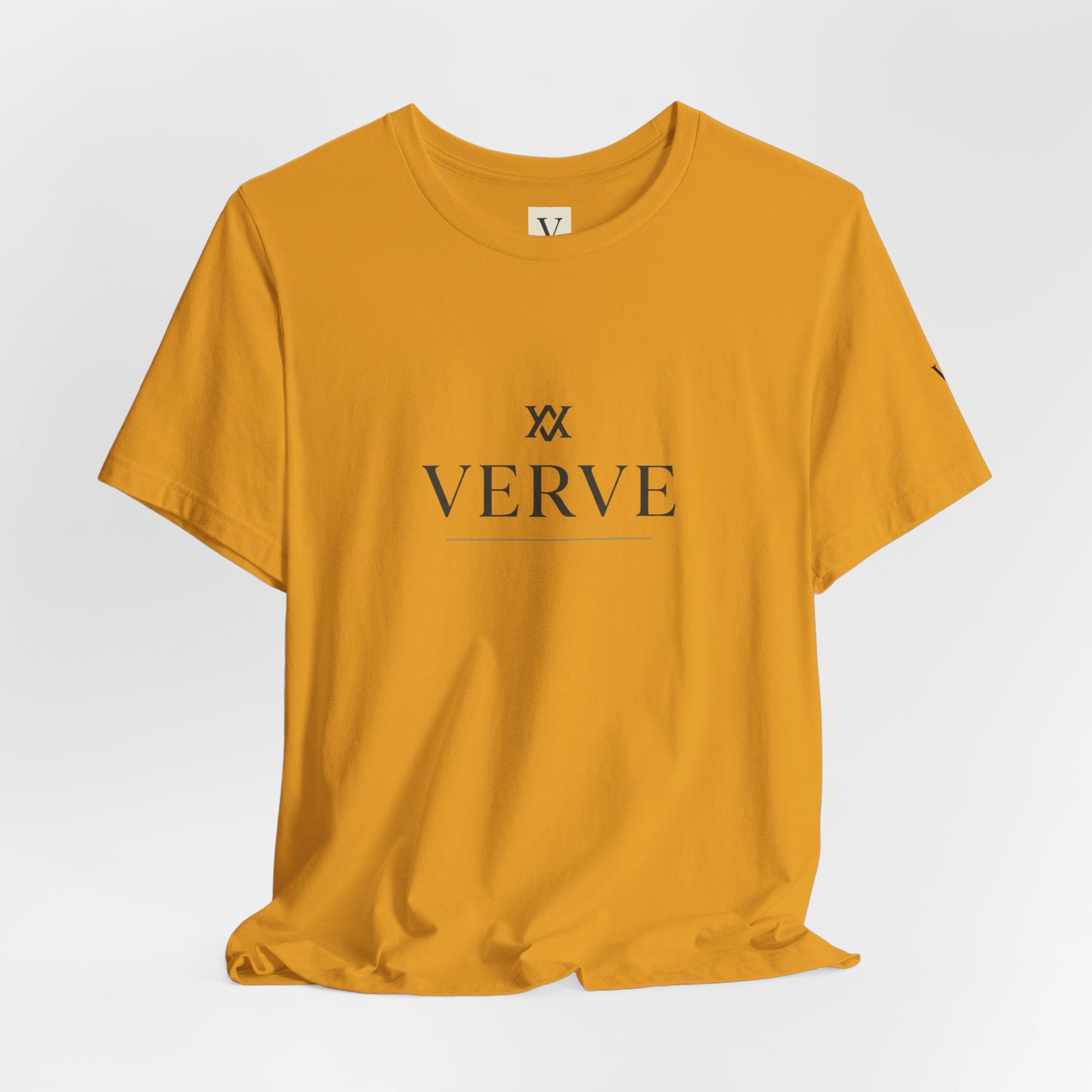 Verve Minimalist Logo Tee — Men's & Women's Casual Crewneck