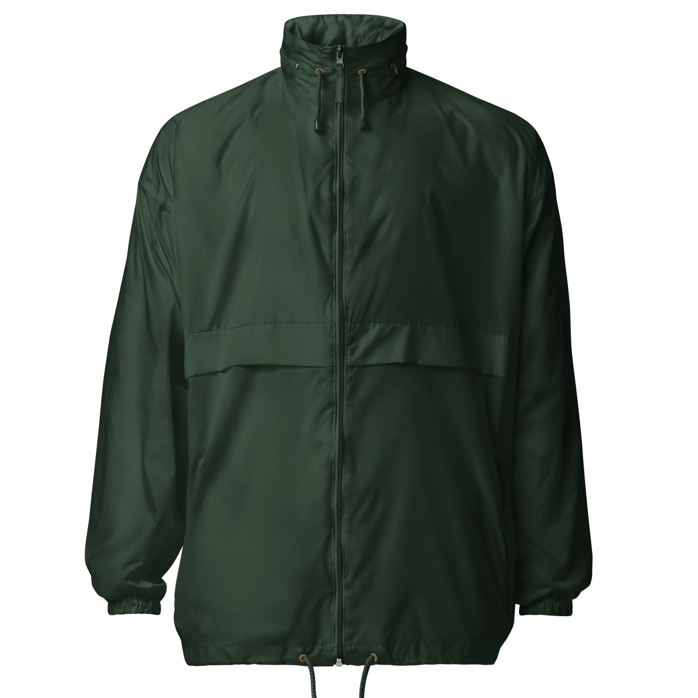 Close-up of AeroShell Anorak zip pockets and elastic cuffs